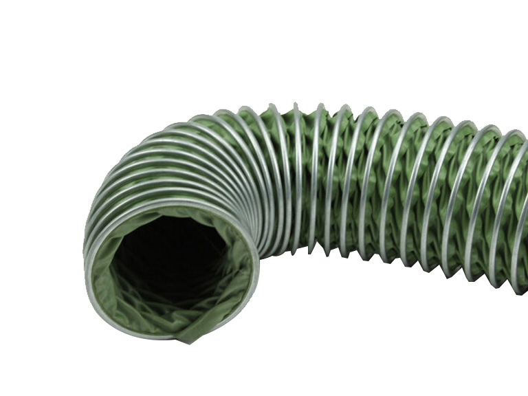 HJ6-耐热耐化学双面涂丁腈玻璃布抽气软管(镀锌钢螺旋加固)缩略图