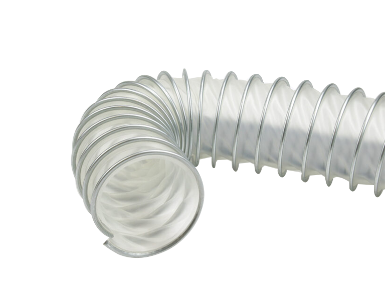 HJ7-耐磨聚氨酯 (PUR)抽气通风软管(镀锌钢外螺旋加固)缩略图